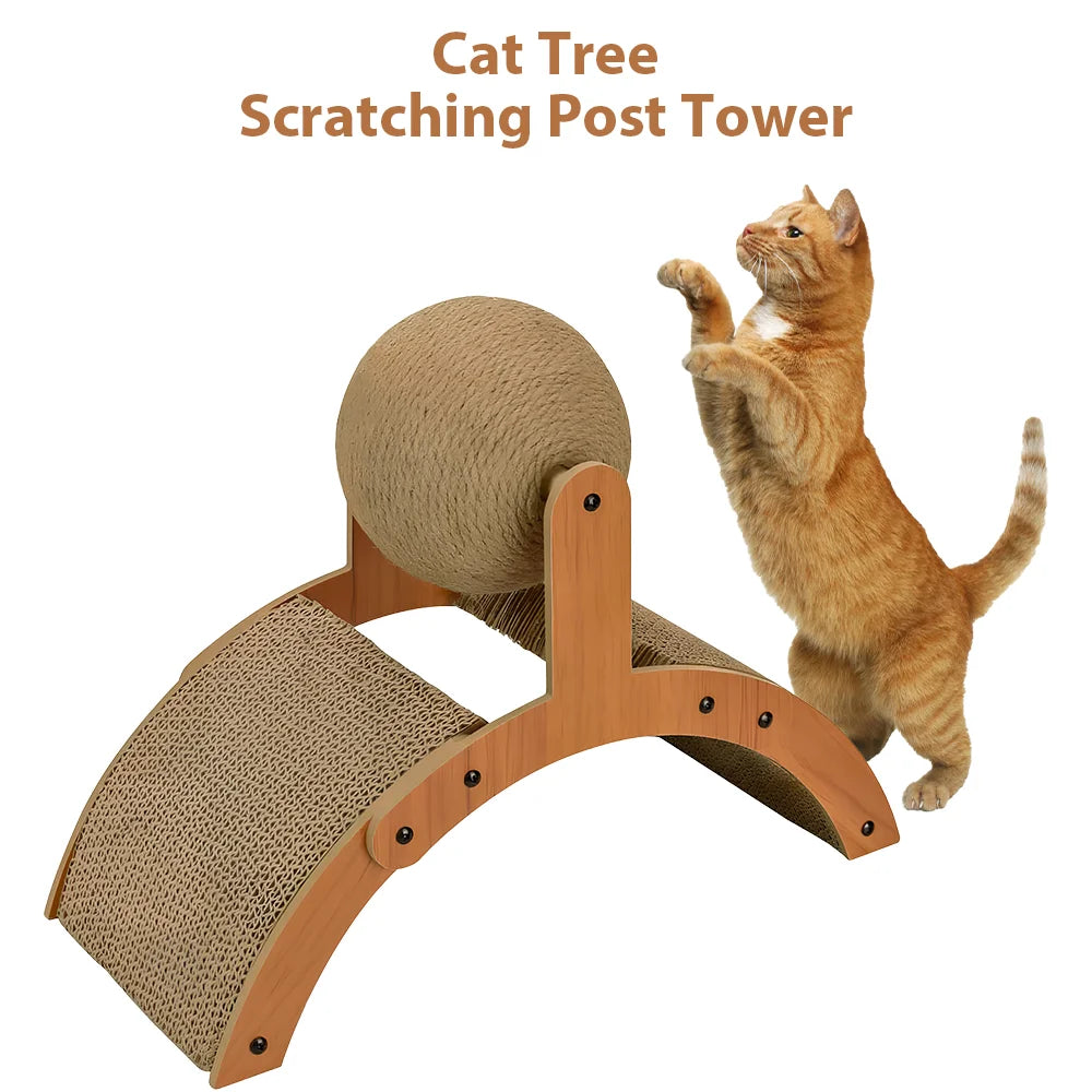 Cat Scratching Ball