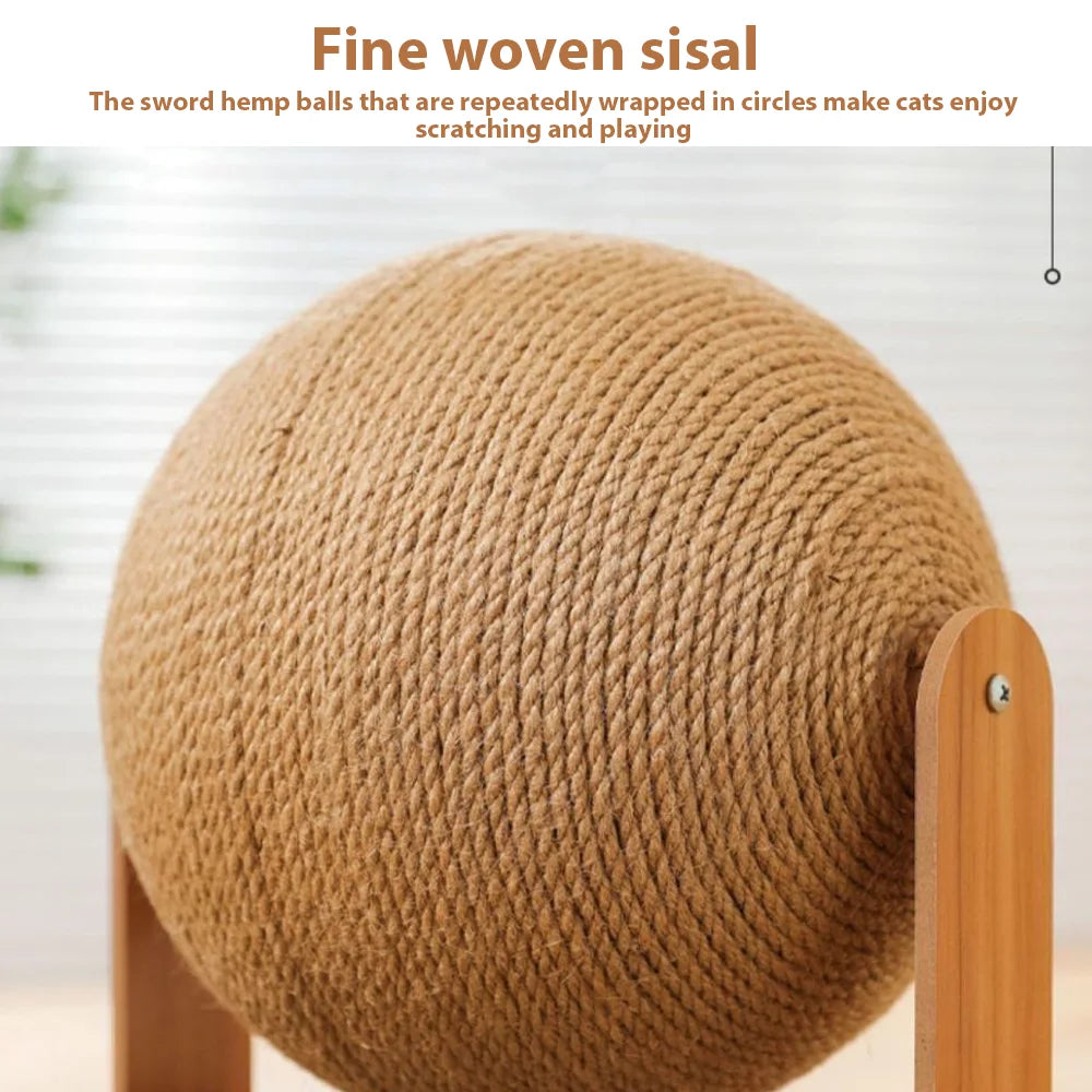 Cat Scratching Ball